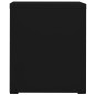 vidaXL Aktenschrank Schwarz 46x62x72,5 cm Stahl vidaXL Aktenschrank Schwarz 46x62x72,5 cm Stahl