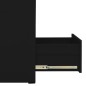 vidaXL Aktenschrank Schwarz 46x62x72,5 cm Stahl vidaXL Aktenschrank Schwarz 46x62x72,5 cm Stahl