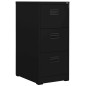 vidaXL Aktenschrank Schwarz 46x62x102,5 cm Stahl vidaXL Aktenschrank Schwarz 46x62x102,5 cm Stahl