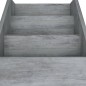 vidaXL Kinder-Bücherregal Betongrau 71x30x78,5 cm Holzwerkstoff vidaXL Kinder-Bücherregal Betongrau 71x30x78,5 cm Holzwerkstoff