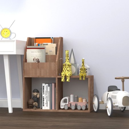 vidaXL Kinder-Bücherregal Sonoma-Eiche 71x30x78,5 cm Holzwerkstoff