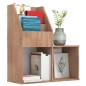 vidaXL Kinder-Bücherregal Sonoma-Eiche 71x30x78,5 cm Holzwerkstoff vidaXL Kinder-Bücherregal Sonoma-Eiche 71x30x78,5 cm Holzwerkstoff