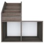 vidaXL Kinder-Bücherregal Grau Sonoma-Eiche 71x30x78,5cm Holzwerkstoff vidaXL Kinder-Bücherregal Grau Sonoma-Eiche 71x30x78,5cm Holzwerkstoff