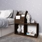 vidaXL Kinder-Bücherregal Räuchereiche 71x30x78,5 cm Holzwerkstoff vidaXL Kinder-Bücherregal Räuchereiche 71x30x78,5 cm Holzwerkstoff
