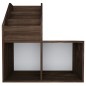 vidaXL Kinder-Bücherregal Räuchereiche 71x30x78,5 cm Holzwerkstoff vidaXL Kinder-Bücherregal Räuchereiche 71x30x78,5 cm Holzwerkstoff