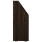 vidaXL Kinder-Bücherregal Räuchereiche 71x30x78,5 cm Holzwerkstoff vidaXL Kinder-Bücherregal Räuchereiche 71x30x78,5 cm Holzwerkstoff