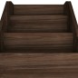 vidaXL Kinder-Bücherregal Räuchereiche 71x30x78,5 cm Holzwerkstoff vidaXL Kinder-Bücherregal Räuchereiche 71x30x78,5 cm Holzwerkstoff