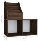 vidaXL Kinder-Bücherregal Räuchereiche 71x30x78,5 cm Holzwerkstoff vidaXL Kinder-Bücherregal Räuchereiche 71x30x78,5 cm Holzwerkstoff