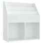 vidaXL Kinder-Bücherregal Weiß 71x30x78,5 cm Holzwerkstoff vidaXL Kinder-Bücherregal Weiß 71x30x78,5 cm Holzwerkstoff