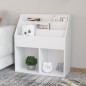 vidaXL Kinder-Bücherregal Weiß 71x30x78,5 cm Holzwerkstoff vidaXL Kinder-Bücherregal Weiß 71x30x78,5 cm Holzwerkstoff