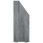 vidaXL Kinder-Bücherregal Betongrau 71x30x78,5 cm Holzwerkstoff vidaXL Kinder-Bücherregal Betongrau 71x30x78,5 cm Holzwerkstoff