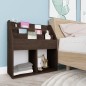 vidaXL Kinder-Bücherregal Räuchereiche 71x30x78,5 cm Holzwerkstoff vidaXL Kinder-Bücherregal Räuchereiche 71x30x78,5 cm Holzwerkstoff