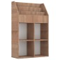vidaXL Kinder-Bücherregal Sonoma-Eiche 71x30x114 cm Spanplatte vidaXL Kinder-Bücherregal Sonoma-Eiche 71x30x114 cm Spanplatte