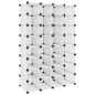 vidaXL Schuhregal Transparent 93x36,5x140 cm PP vidaXL Schuhregal Transparent 93x36,5x140 cm PP