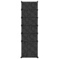 vidaXL Schuhregal Schwarz 94x37x125 cm PP vidaXL Schuhregal Schwarz 94x37x125 cm PP