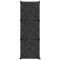 vidaXL Schuhregal Schwarz 84,5x31x93,5 cm PP vidaXL Schuhregal Schwarz 84,5x31x93,5 cm PP