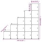 vidaXL Kinderschrank Modular mit 15 Würfeln Weiß PP vidaXL Kinderschrank Modular mit 15 Würfeln Weiß PP