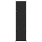 vidaXL Kinderschrank Modular mit 10 Würfeln Schwarz PP vidaXL Kinderschrank Modular mit 10 Würfeln Schwarz PP
