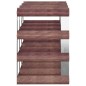 vidaXL Weinregal für 12 Flaschen Braun Massivholz Kiefer vidaXL Weinregal für 12 Flaschen Braun Massivholz Kiefer