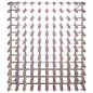 vidaXL Weinregal für 120 Flaschen Braun Massivholz Kiefer vidaXL Weinregal für 120 Flaschen Braun Massivholz Kiefer