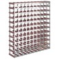 vidaXL Weinregal für 120 Flaschen Braun Massivholz Kiefer vidaXL Weinregal für 120 Flaschen Braun Massivholz Kiefer