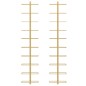 vidaXL Wand-Weinregale für 10 Flaschen 2 Stk. Golden Metall vidaXL Wand-Weinregale für 10 Flaschen 2 Stk. Golden Metall