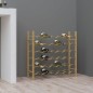 vidaXL Weinregal für 36 Flaschen Golden Metall vidaXL Weinregal für 36 Flaschen Golden Metall