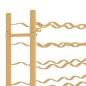 vidaXL Weinregal für 96 Flaschen Golden Metall vidaXL Weinregal für 96 Flaschen Golden Metall