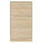 vidaXL Schuhschrank Eichen-Optik 59x17x108 cm Holzwerkstoff vidaXL Schuhschrank Eichen-Optik 59x17x108 cm Holzwerkstoff