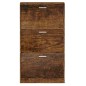 vidaXL Schuhschrank Räuchereiche 59x17x108 cm Holzwerkstoff vidaXL Schuhschrank Räuchereiche 59x17x108 cm Holzwerkstoff