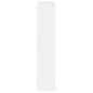 vidaXL Schuhschrank Weiß 59x17x81 cm Holzwerkstoff vidaXL Schuhschrank Weiß 59x17x81 cm Holzwerkstoff