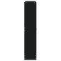 vidaXL Schuhschrank Schwarz 59x17x81 cm Holzwerkstoff vidaXL Schuhschrank Schwarz 59x17x81 cm Holzwerkstoff