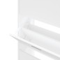 vidaXL Schuhschrank Weiß 63x24x147 cm Holzwerkstoff vidaXL Schuhschrank Weiß 63x24x147 cm Holzwerkstoff