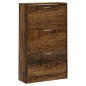 vidaXL Schuhschrank Räuchereiche 63x24x103 cm Holzwerkstoff vidaXL Schuhschrank Räuchereiche 63x24x103 cm Holzwerkstoff