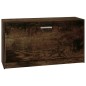 vidaXL Schuhbank Räuchereiche 80x24x45 cm Holzwerkstoff vidaXL Schuhbank Räuchereiche 80x24x45 cm Holzwerkstoff