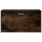 vidaXL Schuhbank Räuchereiche 80x24x45 cm Holzwerkstoff vidaXL Schuhbank Räuchereiche 80x24x45 cm Holzwerkstoff