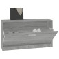vidaXL Schuhbank Grau Sonoma 80x24x45 cm Holzwerkstoff vidaXL Schuhbank Grau Sonoma 80x24x45 cm Holzwerkstoff