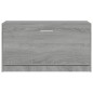 vidaXL Schuhbank Grau Sonoma 80x24x45 cm Holzwerkstoff vidaXL Schuhbank Grau Sonoma 80x24x45 cm Holzwerkstoff