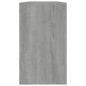 vidaXL Schuhbank Grau Sonoma 80x24x45 cm Holzwerkstoff vidaXL Schuhbank Grau Sonoma 80x24x45 cm Holzwerkstoff