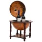 vidaXL Globus-Bar Braun Massivholz Eukalyptus vidaXL Globus-Bar Braun Massivholz Eukalyptus
