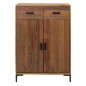 vidaXL Schuhschrank 75x40x110 cm Massivholz Kiefer vidaXL Schuhschrank 75x40x110 cm Massivholz Kiefer