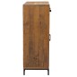 vidaXL Schuhschrank 75x40x110 cm Massivholz Kiefer vidaXL Schuhschrank 75x40x110 cm Massivholz Kiefer
