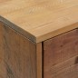 vidaXL Schuhschrank 75x40x110 cm Massivholz Kiefer vidaXL Schuhschrank 75x40x110 cm Massivholz Kiefer