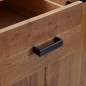 vidaXL Schuhschrank 75x40x110 cm Massivholz Kiefer vidaXL Schuhschrank 75x40x110 cm Massivholz Kiefer