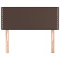 Kopfteil Braun 80x5x78/88 cm Kunstleder Kopfteil Braun 80x5x78/88 cm Kunstleder