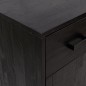 vidaXL Schuhschrank Schwarz 75x40x110 cm Massivholz Kiefer vidaXL Schuhschrank Schwarz 75x40x110 cm Massivholz Kiefer