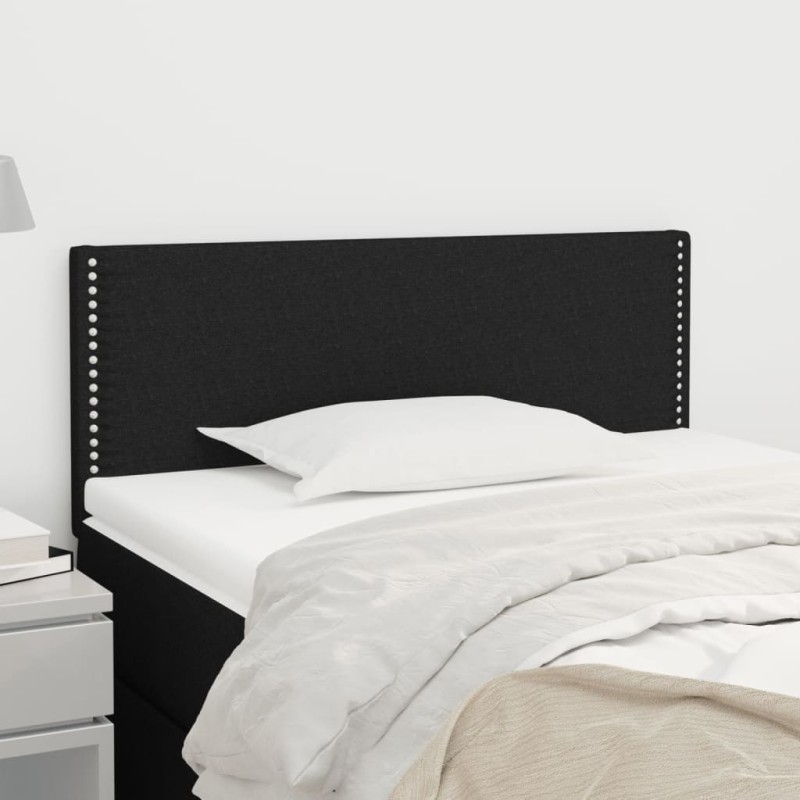 vidaXL Kopfteil Schwarz 80x5x78/88 cm Stoff vidaXL Kopfteil Schwarz 80x5x78/88 cm Stoff