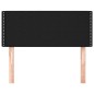 vidaXL Kopfteil Schwarz 80x5x78/88 cm Stoff vidaXL Kopfteil Schwarz 80x5x78/88 cm Stoff