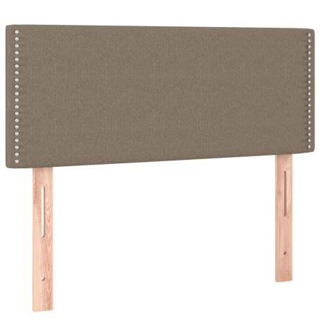 Kopfteil Taupe 100x5x78/88 cm Stoff
