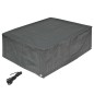 Nature Abdeckhaube für Plancha-Grill 63x53x24 cm Nature Abdeckhaube für Plancha-Grill 63x53x24 cm
